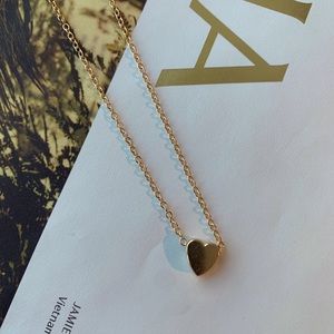 🆕✨ Simple Gold Heart Necklace